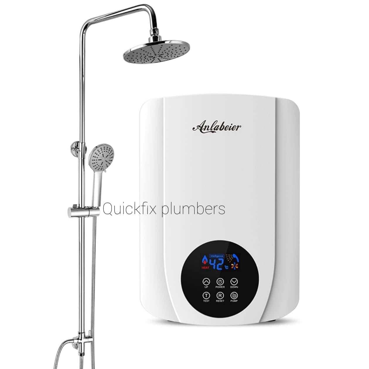 Anlabeier Instant Shower Heater with Digital Display | Shower Door Mombasa