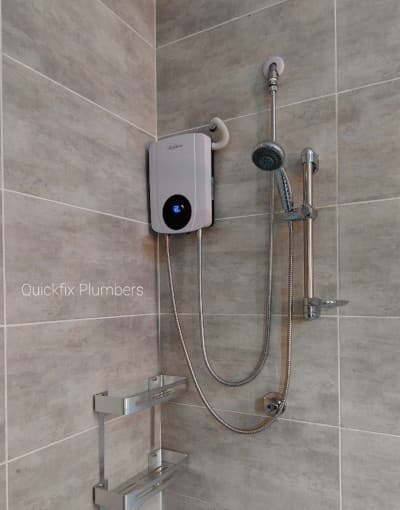 Analabier Shower Water Heater with Pump | Shower Door Mombasa