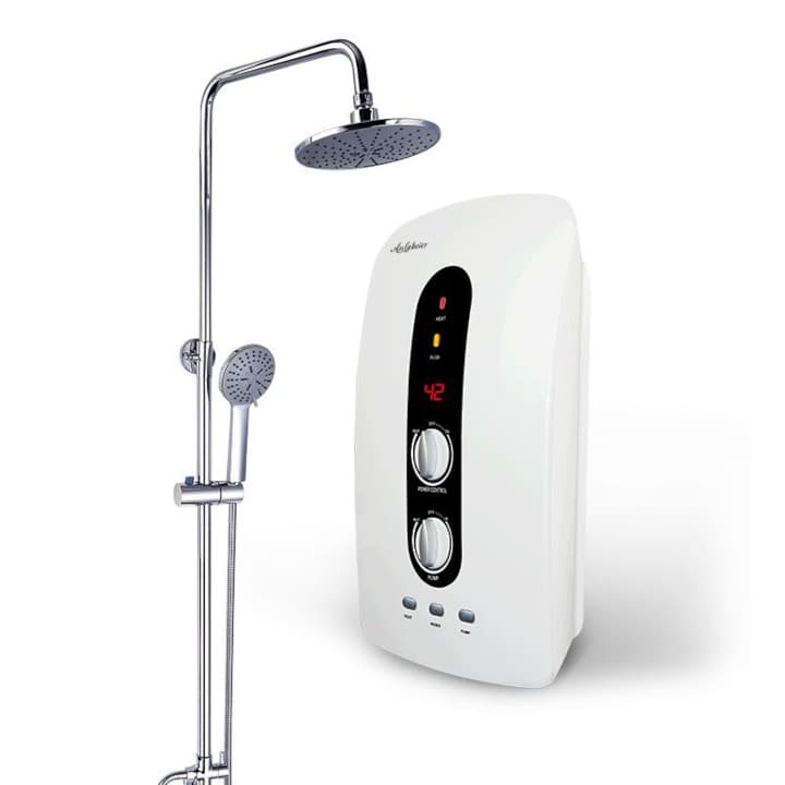 Anlabeier Rain Shower Heater with Pump | Luxury Shower Set | Quickfix