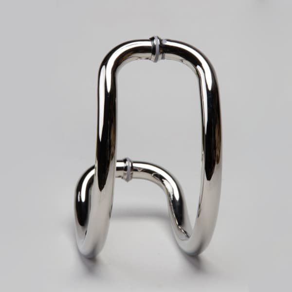 C-Type Frameless Door Handle in Kenya | Stylish Glass Door Handles Nairobi