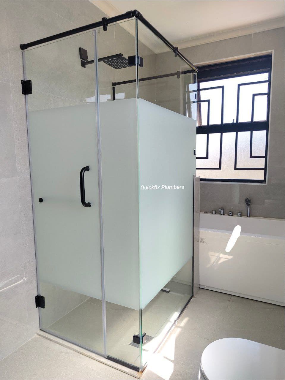 Customized Shower Cubicle 10mm Glass Installation Mombasa