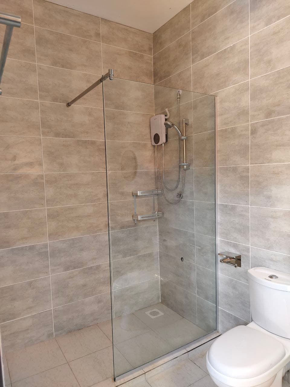 Walk-In Shower Partition Installation in Mombasa | Shower Door Kenya