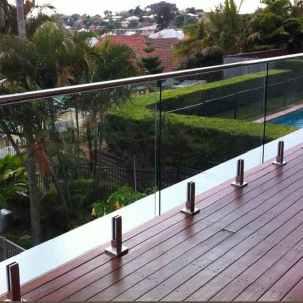Semi Frameless Stainless Steel Balcony Glass Railing in Kenya | Modern Balustrades Nairobi