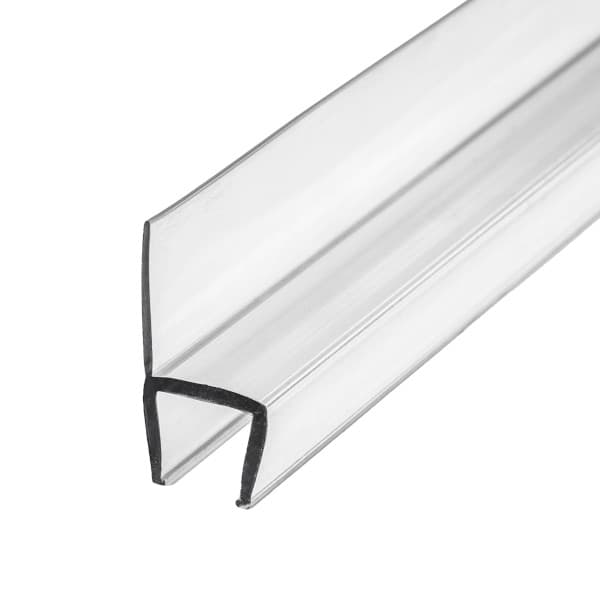 H-Type Soft Shower Door Seal (Hinge Side) in Kenya | Glass Door Seal Nairobi