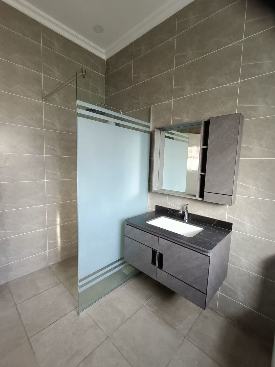 Fixed Panel Shower Partition Installation in Mombasa | Shower Door