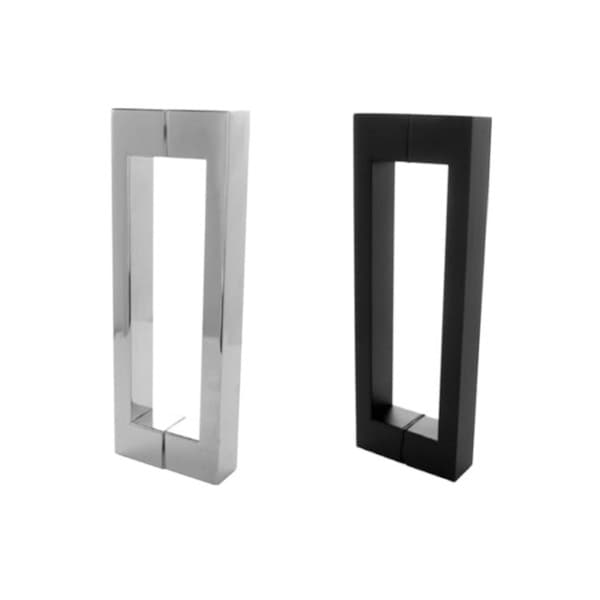 Square D Frameless Door Handle in Kenya | Modern Glass Door Handles Nairobi