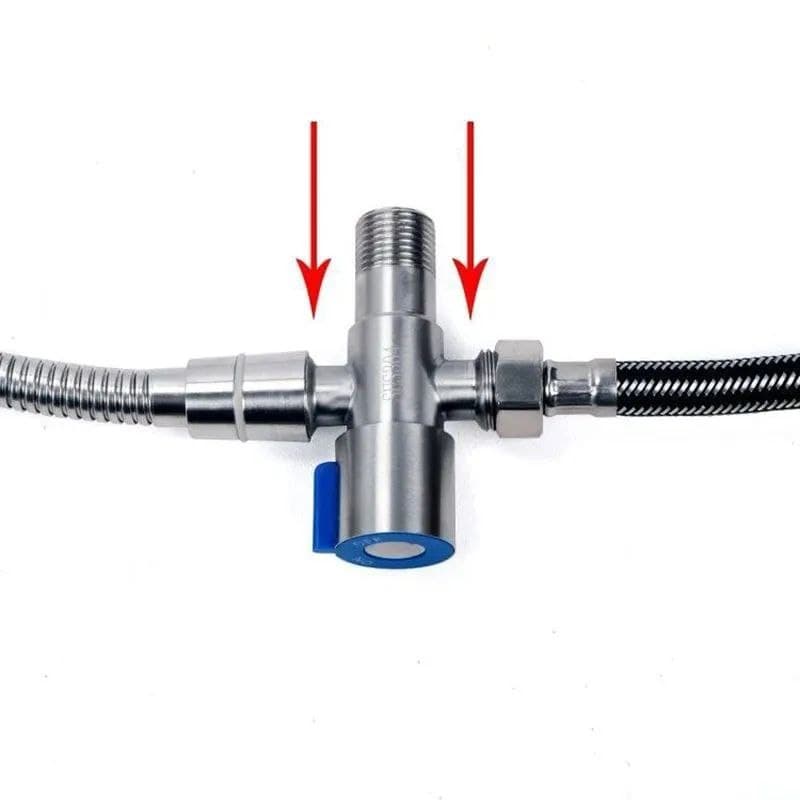 2-Way Angle Valve for Toilet & Bidet | Shower Door Mombasa