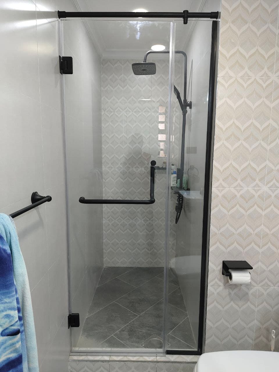 Wall to Wall Shower Enclosure | Frameless Glass – Shower Door Mombasa