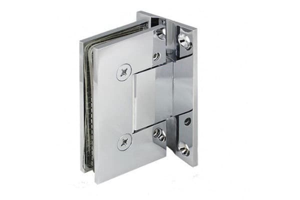 W/G Hinge Silver 180° for Shower Cubicles - Kenya
